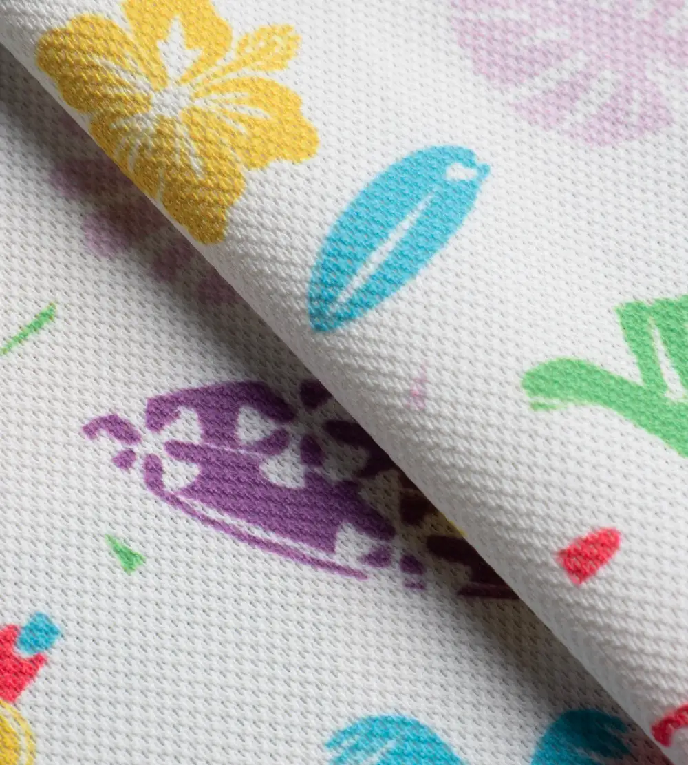 SUMMER BEACH POLO - WHITE - Image 5