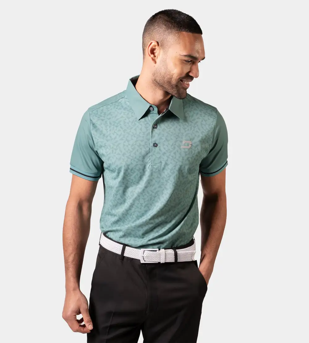 MODERN ABSTRACT POLO - SAGE - Image 4