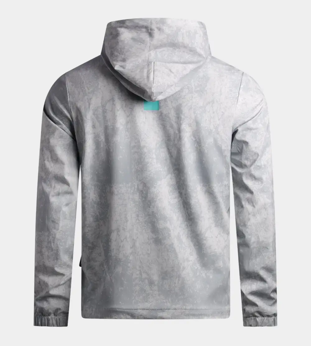 BLIZZARD JACKET - GREY / TEAL - Image 2