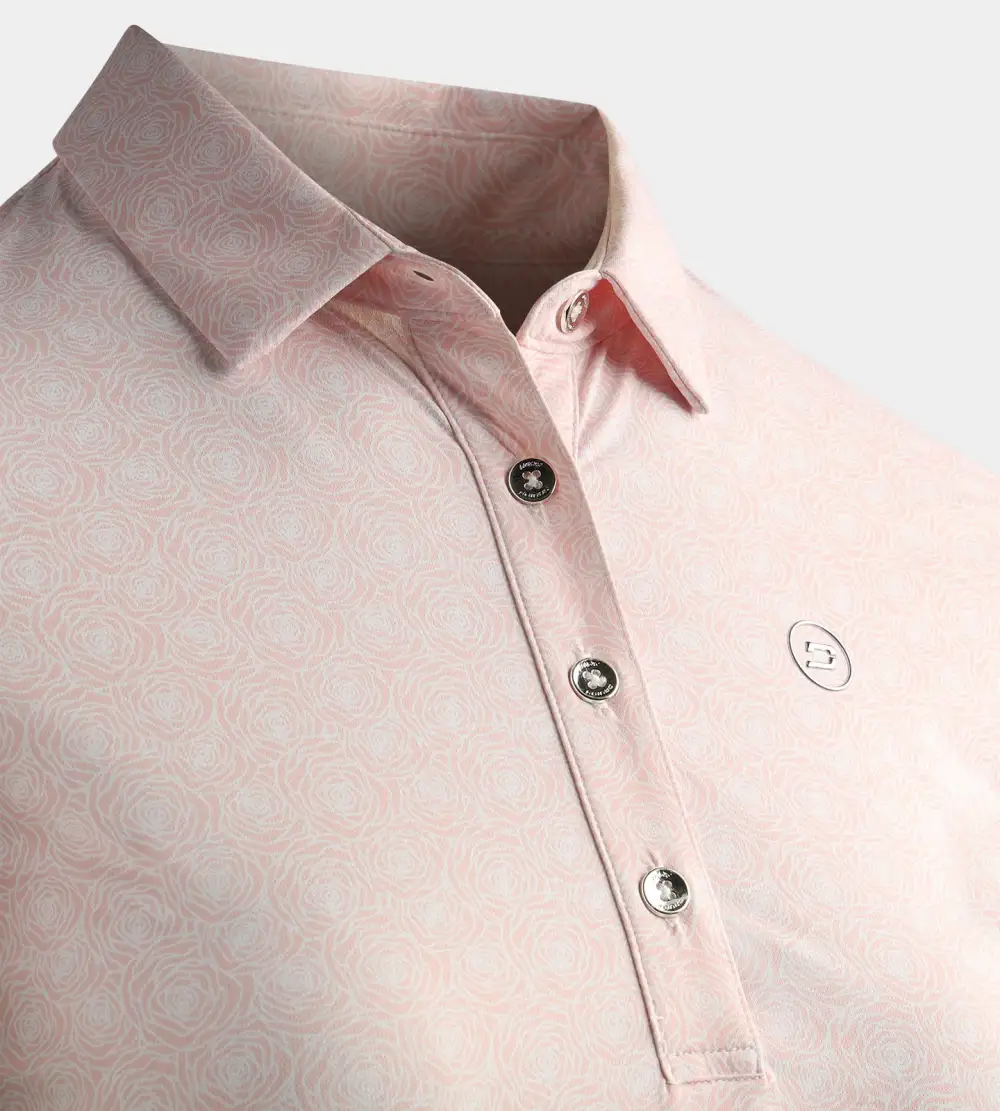 LADIES PETAL POLO - BLUSH - Image 5