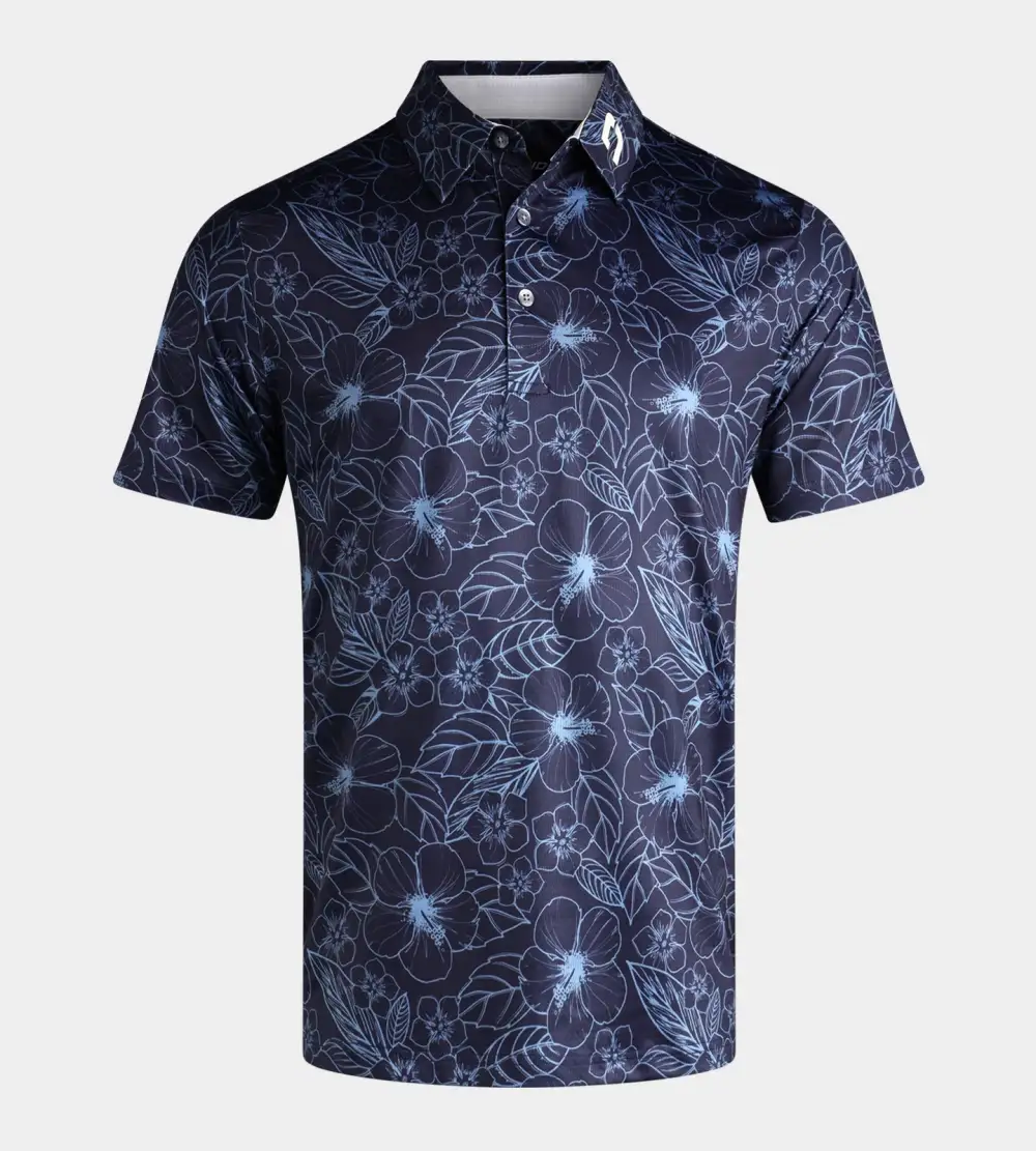 HIBISCUS POLO - NAVY