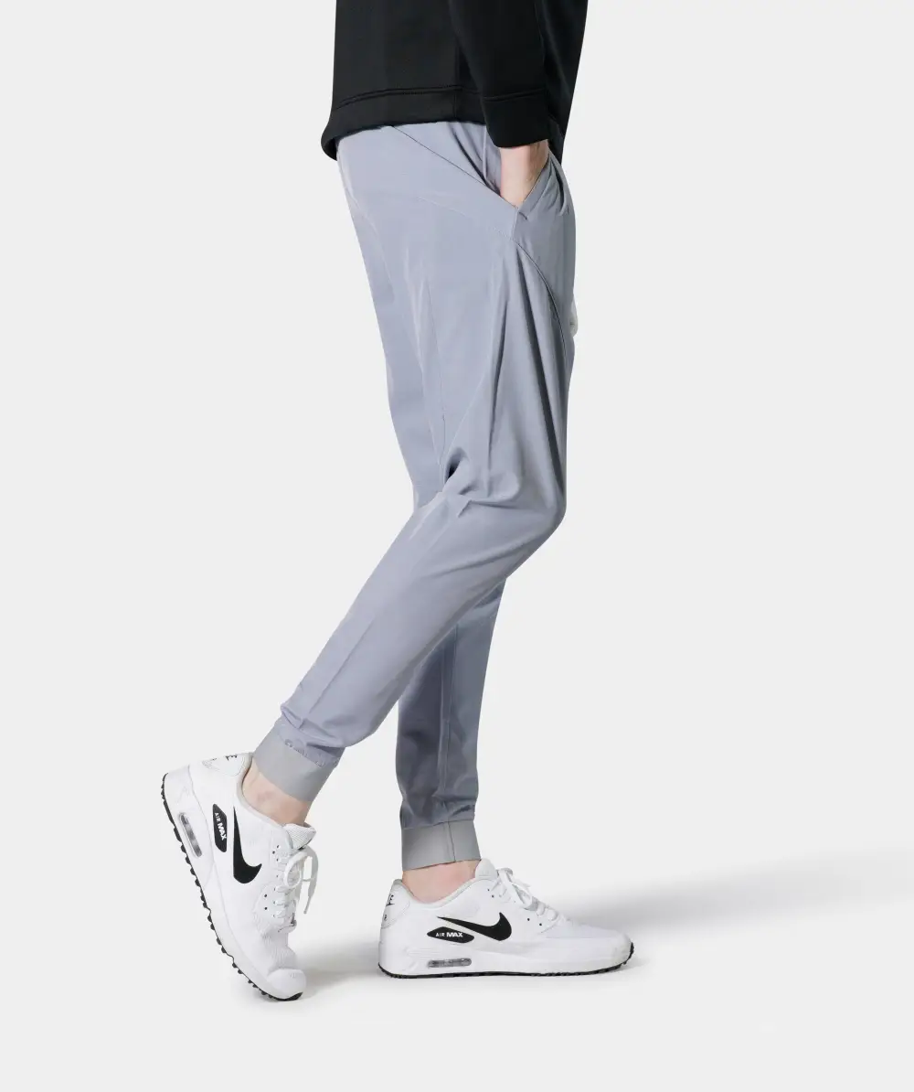 LUXE GOLF JOGGERS - GREY - Image 6