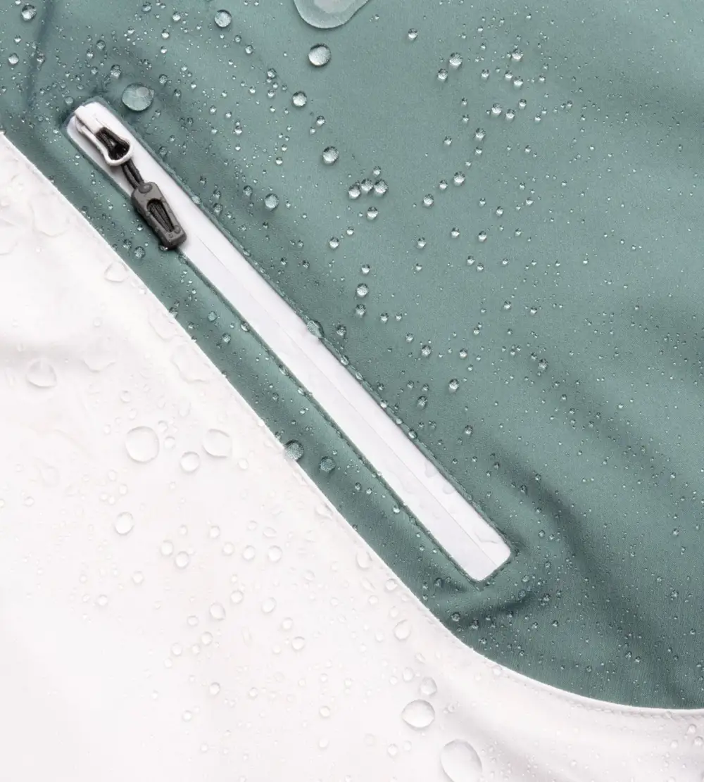 NADIR RAIN JACKET - SAGE - Image 7