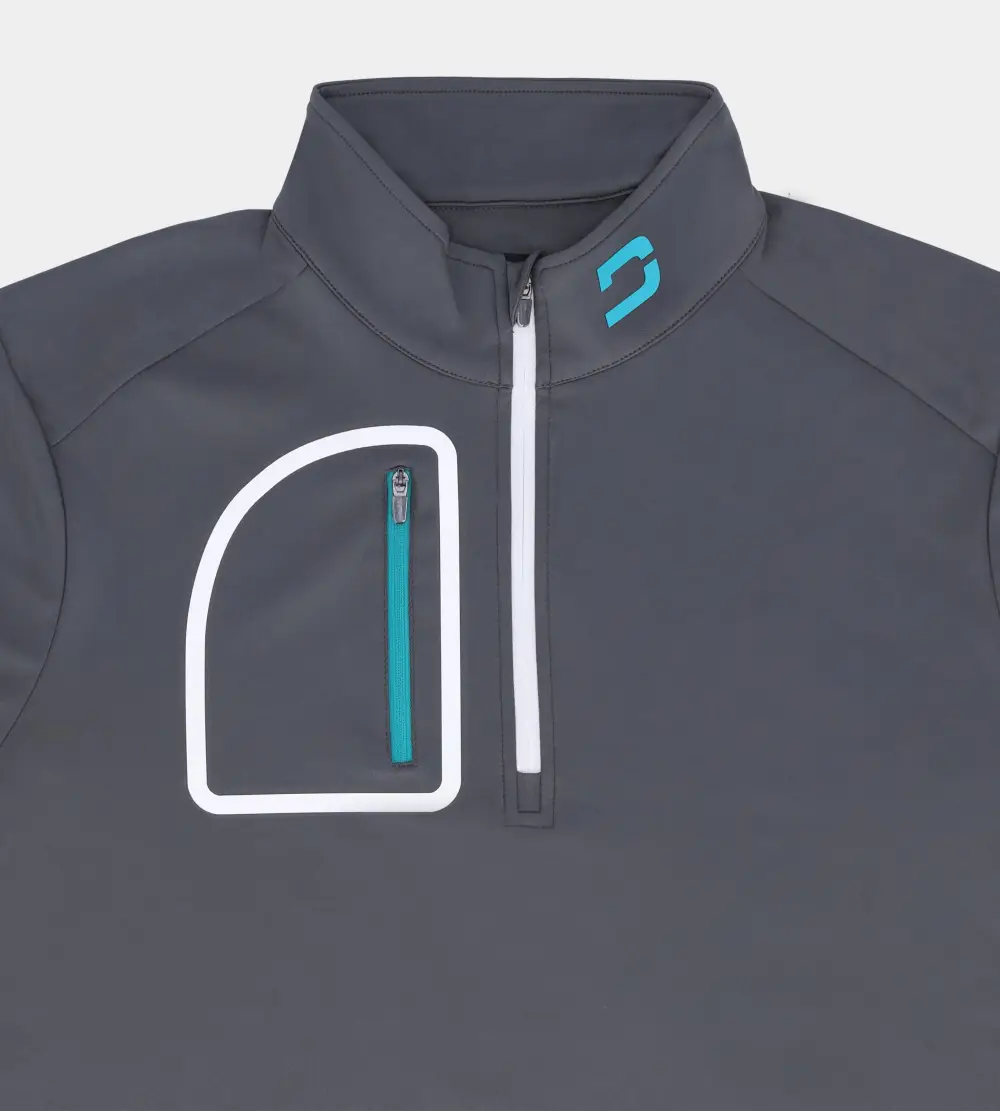 NAUTICAL MIDLAYER - CHARCOAL - Image 5