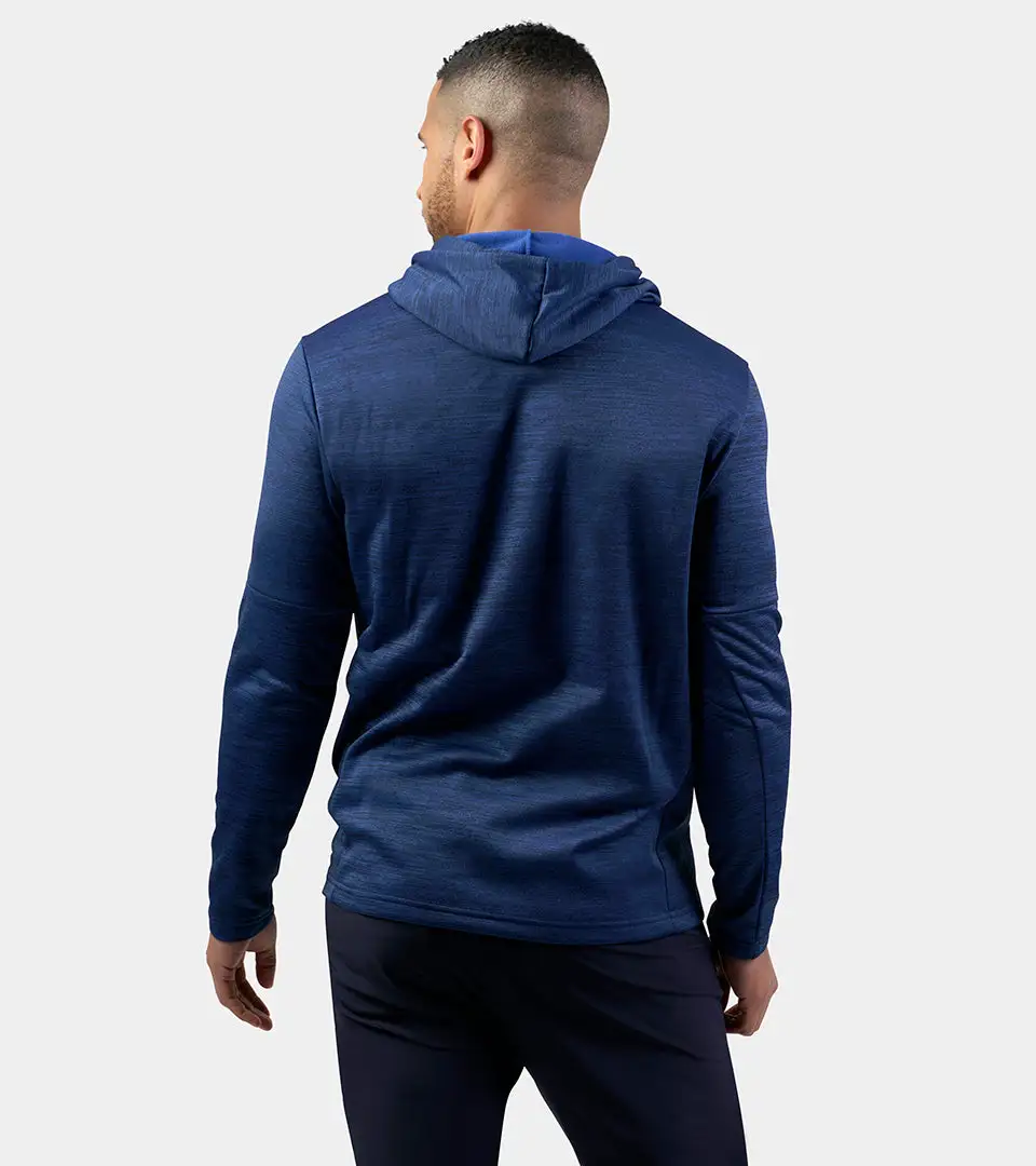 MENS ULTRA FIT HOODIE - BLUE FLEK - Image 4