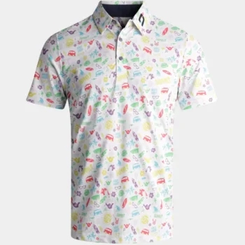 SUMMER BEACH POLO - WHITE