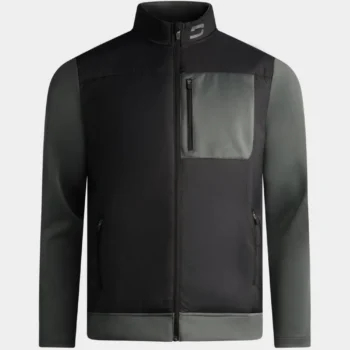 LINKS TECH JACKET - BLACK