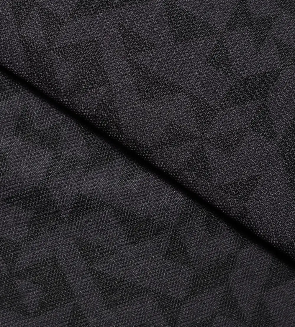 MODERN ABSTRACT POLO - BLACK - Image 4