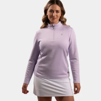LADIES ULTRA BLEND MIDLAYER - LAVENDAR