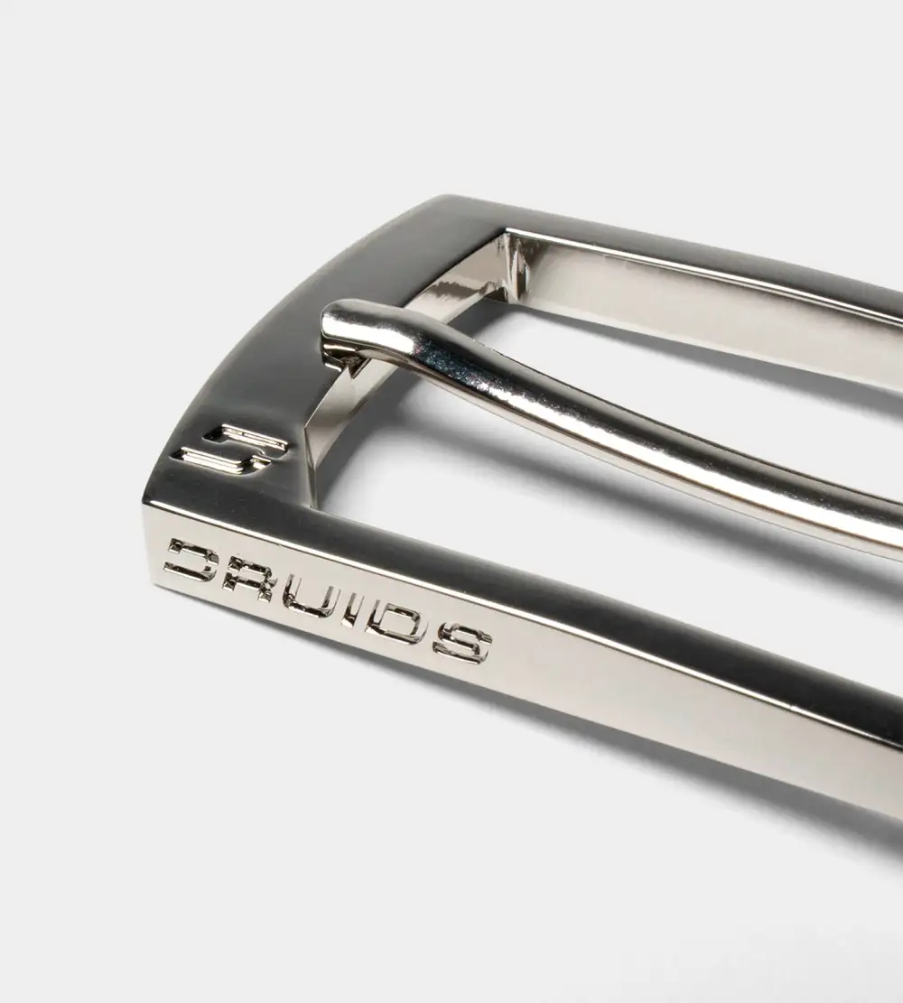 LADIES WEBBED BELT - BLUE - Image 3