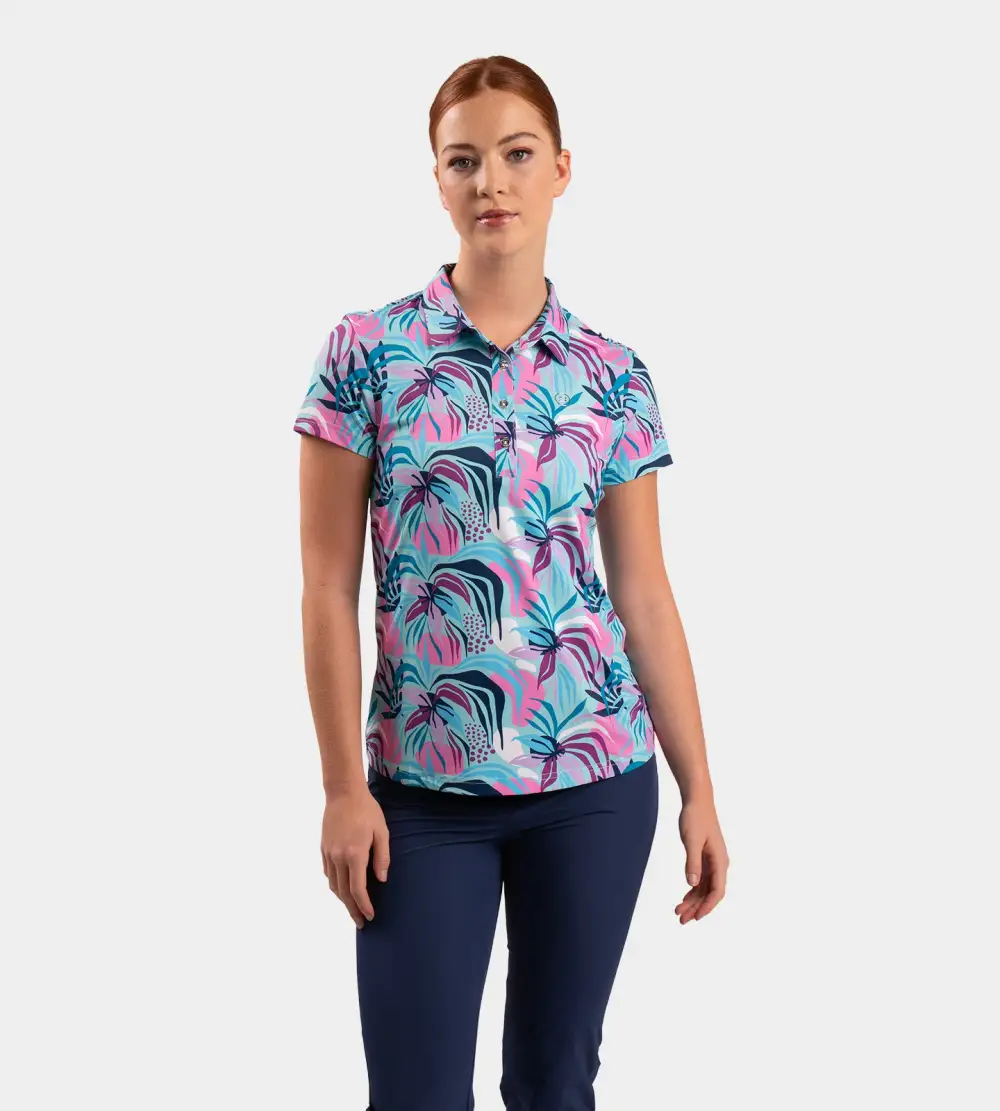 LADIES TROPIC POLO - MINT