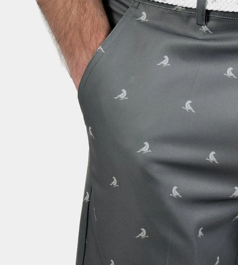 BIRDIE SHORTS - CHARCOAL - Image 9