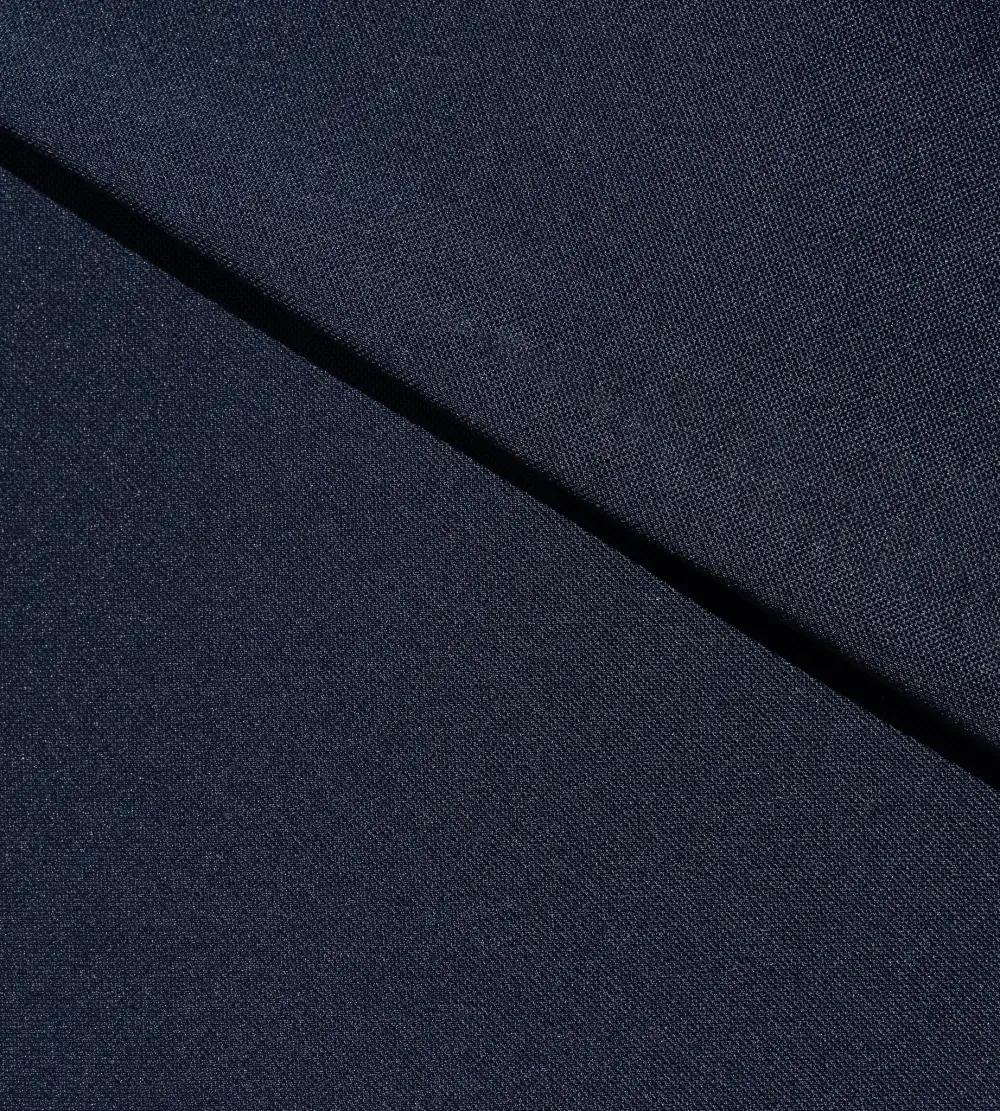 LEADER LONG SLEEVE POLO - NAVY/LIME - Image 4