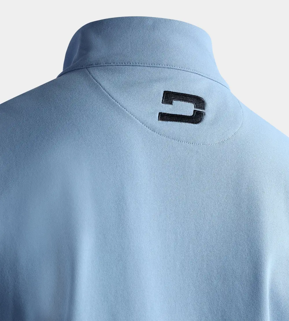 PIQUE SLEEVELESS - BLUE - Image 4