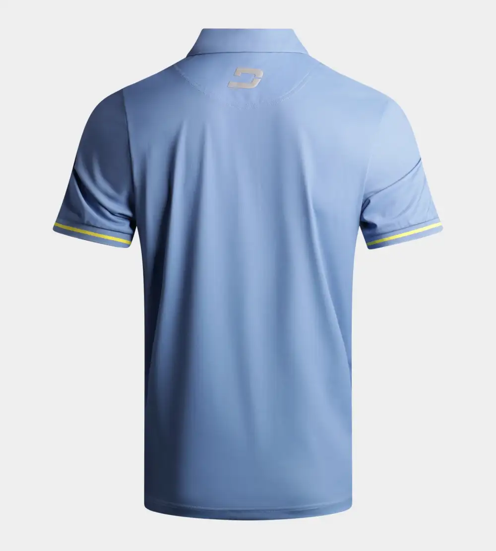 MODERN ABSTRACT POLO - BLUE - Image 2