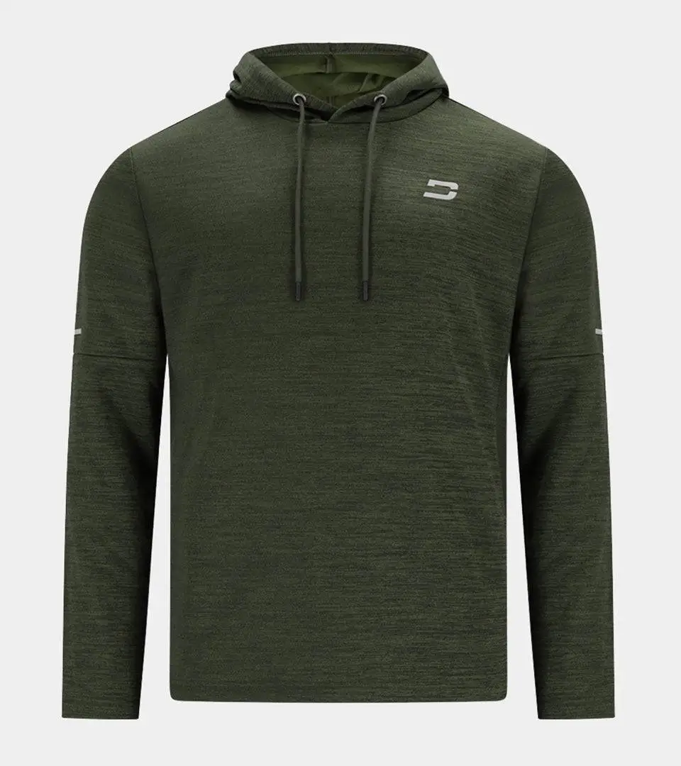 MENS ULTRA FIT HOODIE - KHAKI FLEK