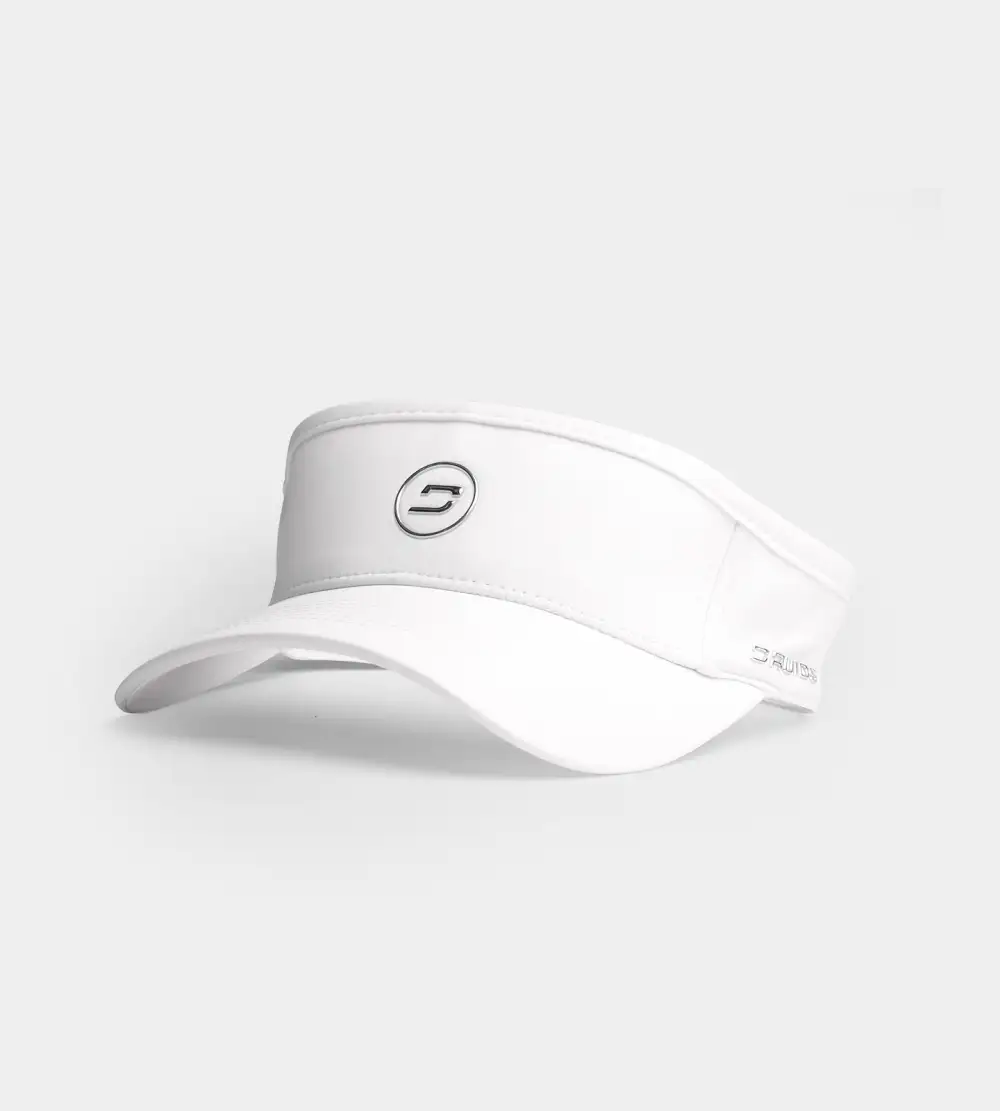 LADIES GOLF VISOR - WHITE