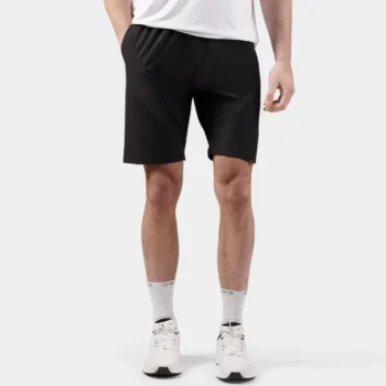 LUXE GOLF SHORTS - BLACK