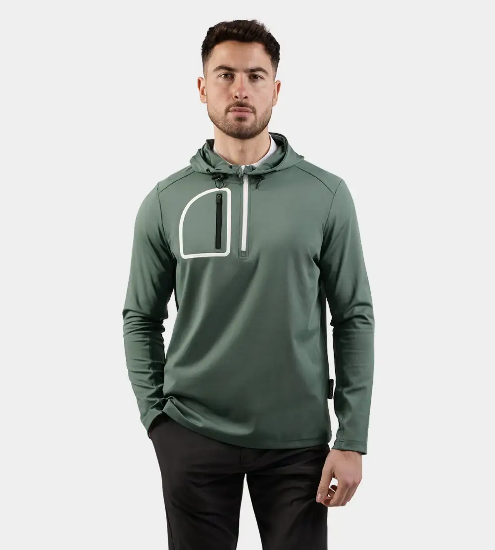 NAUTICAL HOODIE - SAGE - Image 3