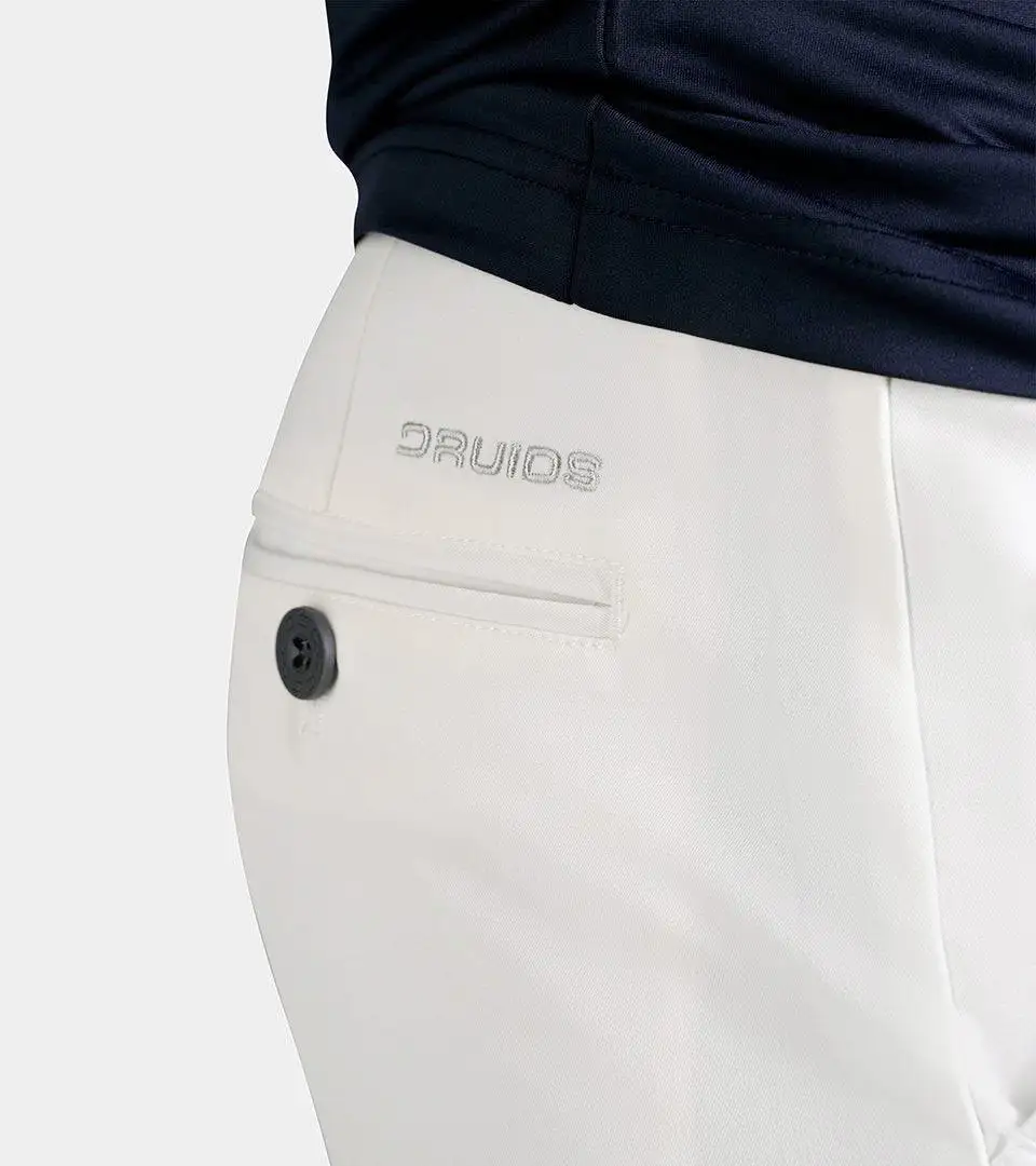 MENS CLIMA GOLF TROUSERS - WHITE - Image 4