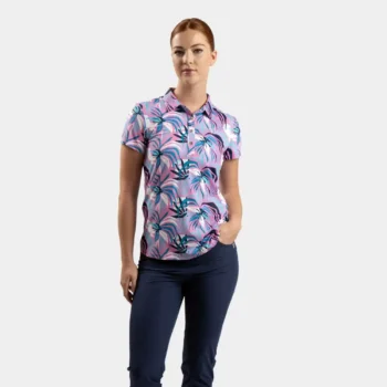 LADIES TROPIC POLO - PINK