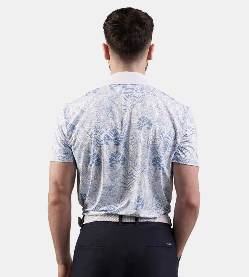 TROPICAL POLO - BLUE - Image 4