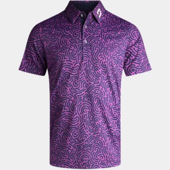 JUMBLE POLO - PURPLE