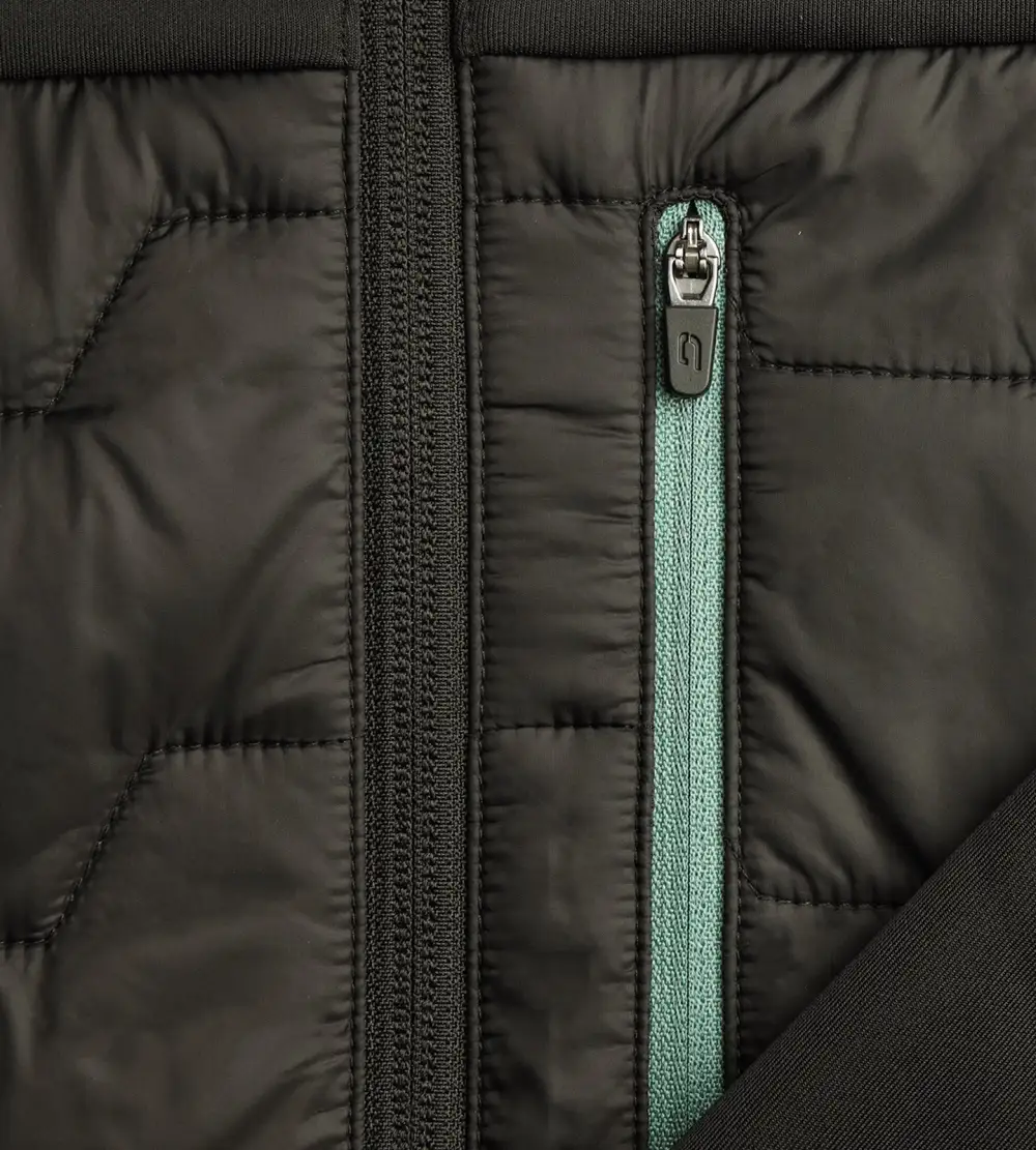 WALTER JACKET - BLACK/SAGE - Image 7
