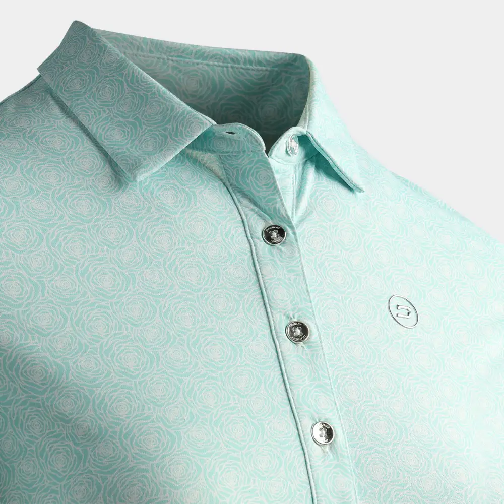 LADIES PETAL POLO - MINT - Image 4