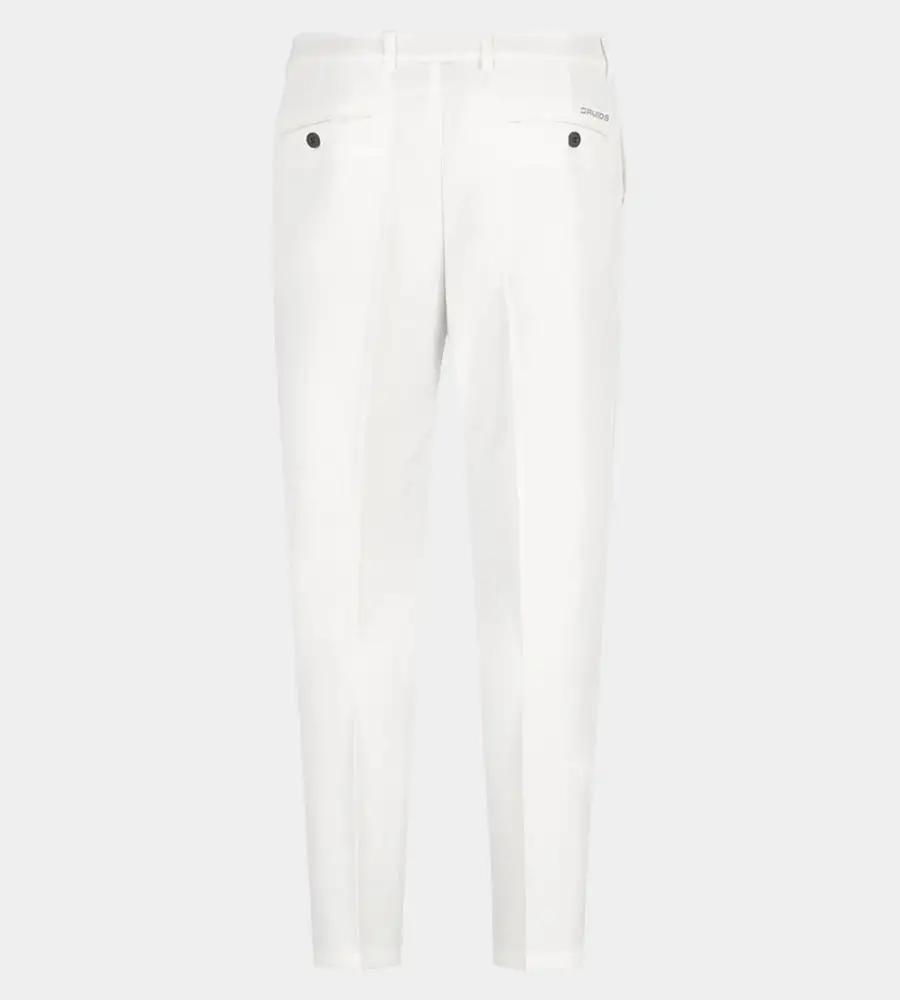 MENS CLIMA GOLF TROUSERS - WHITE - Image 8