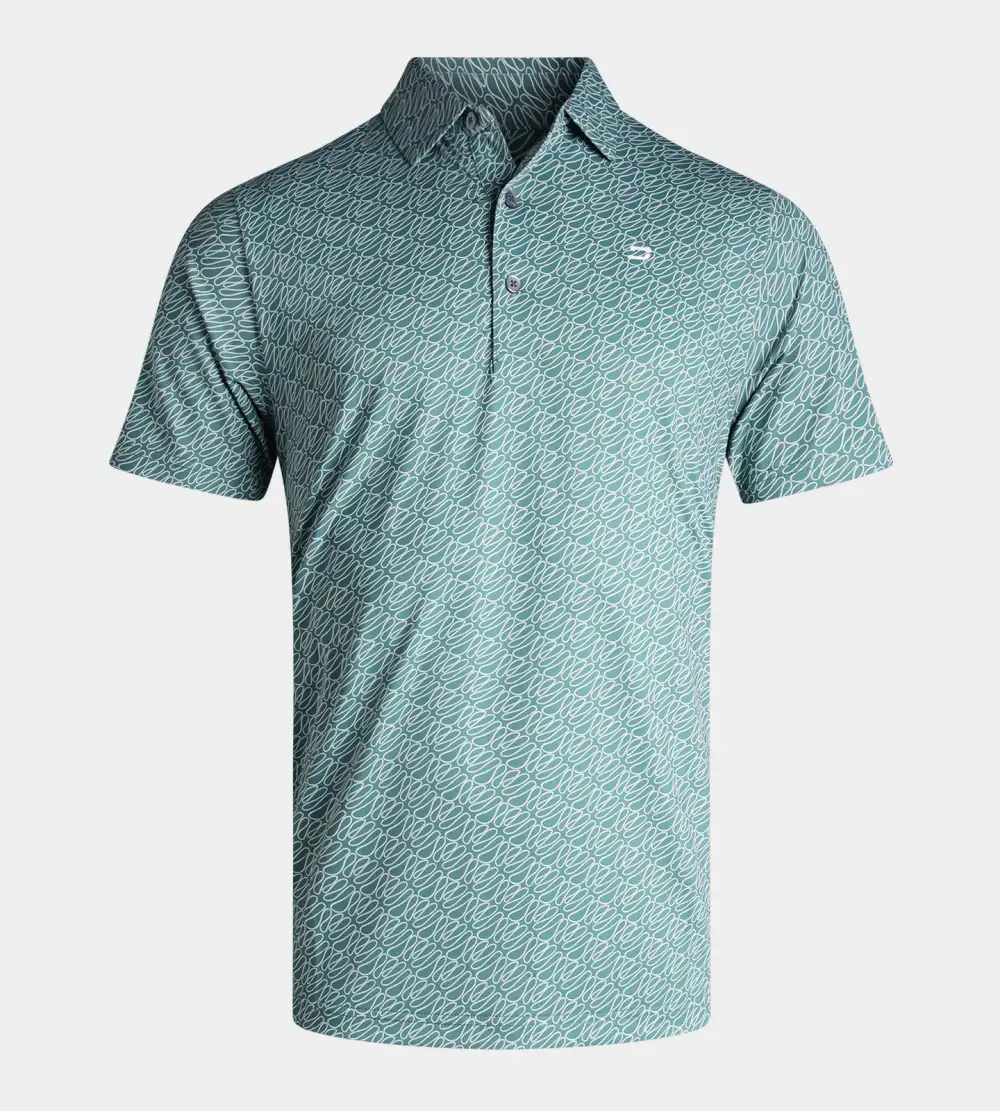 DOODLE POLO - GREEN