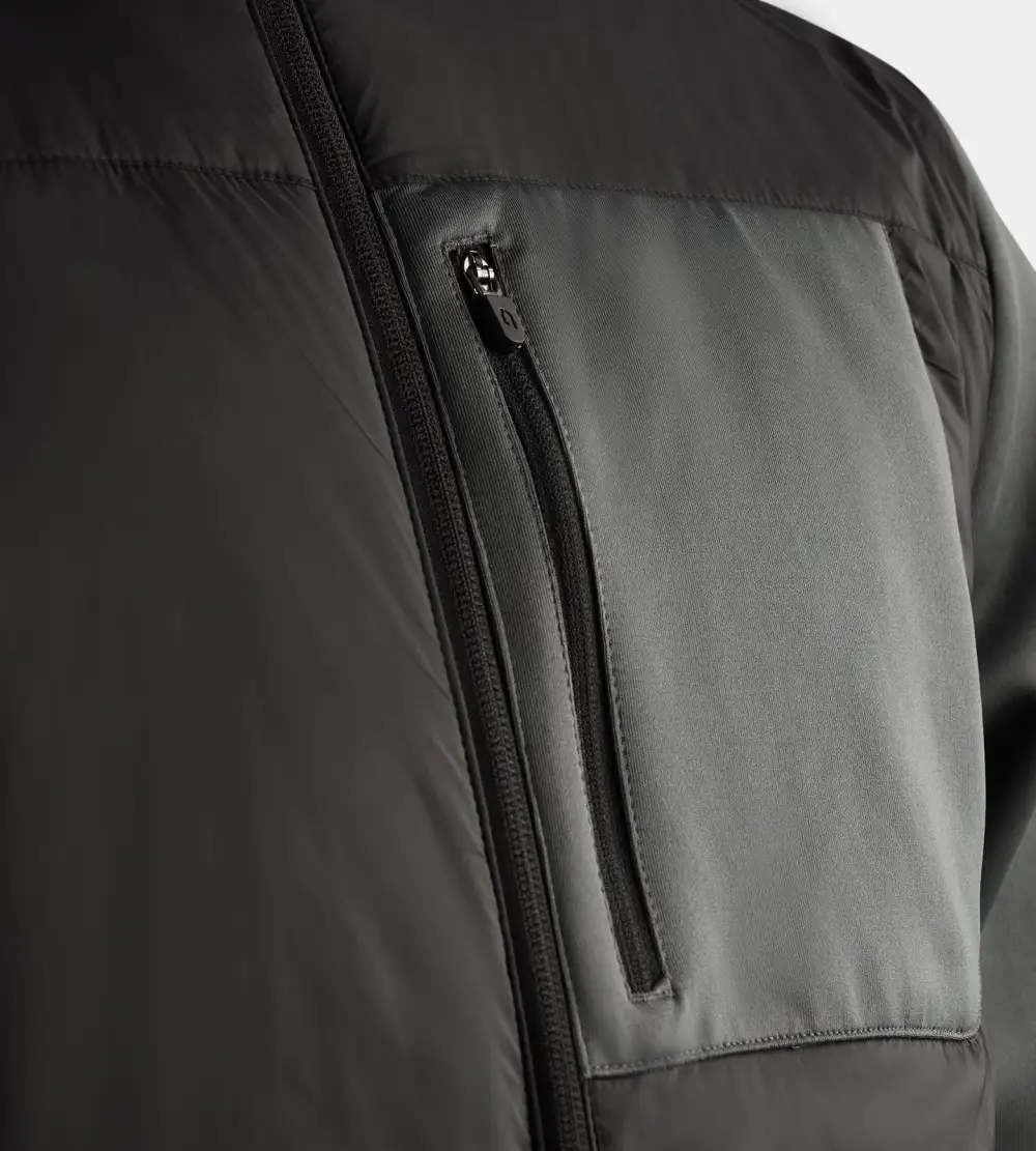 LINKS TECH JACKET - BLACK - Image 4