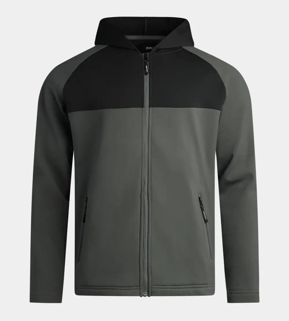 LINKS LAYER JACKET - CHARCOAL