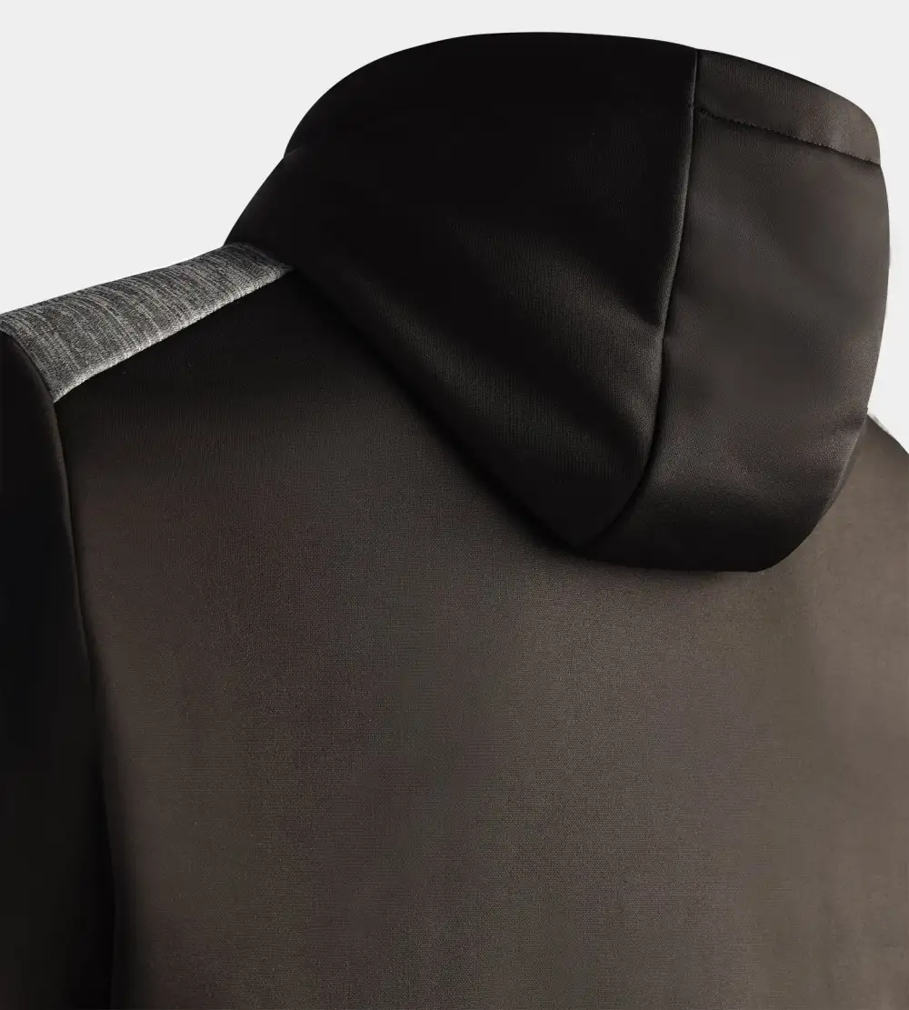 TEE-TIME HOODIE - BLACK - Image 7