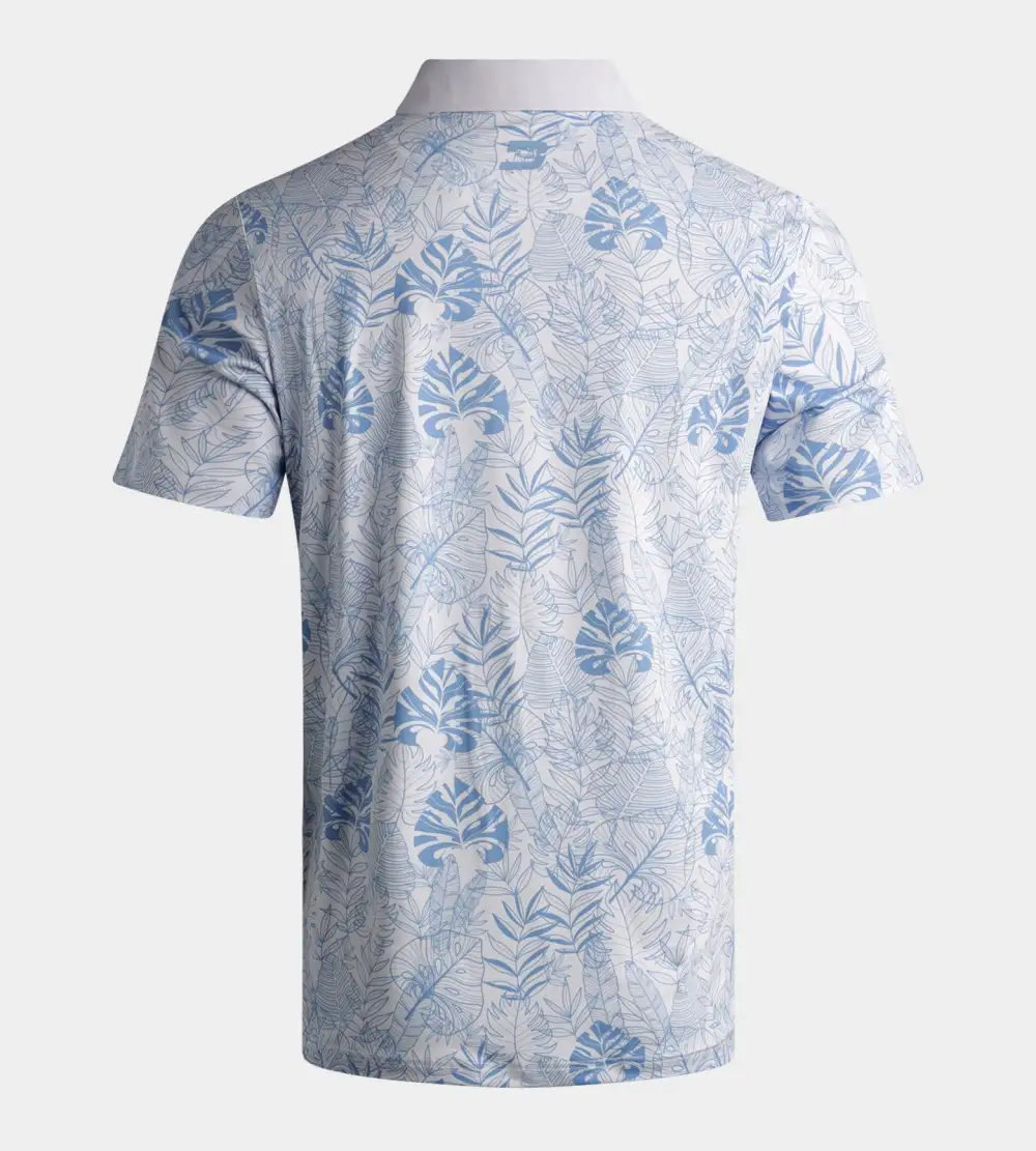 TROPICAL POLO - BLUE - Image 2