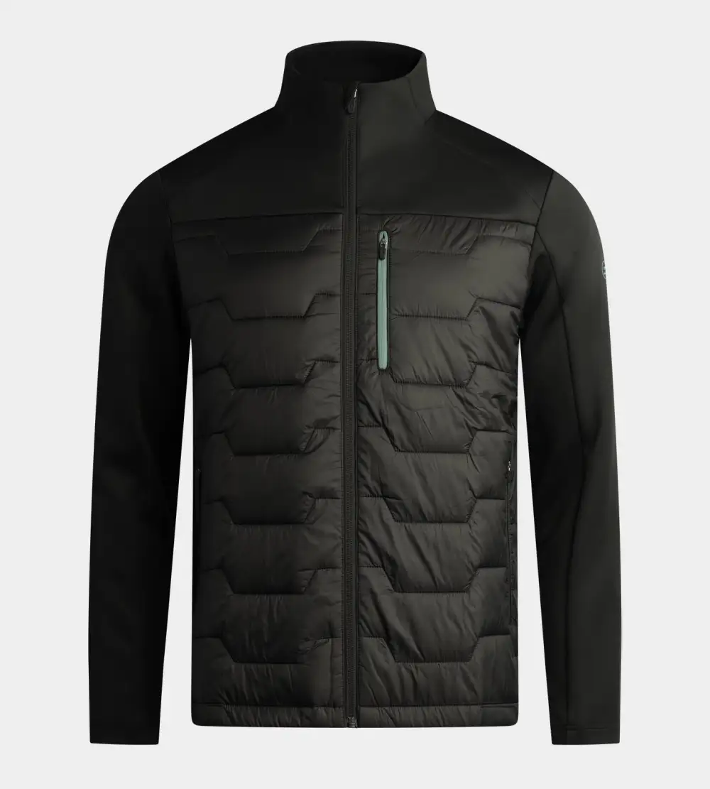 WALTER JACKET - BLACK/SAGE