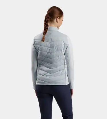 LADIES PANAMA JACKET - BLUE - Image 4