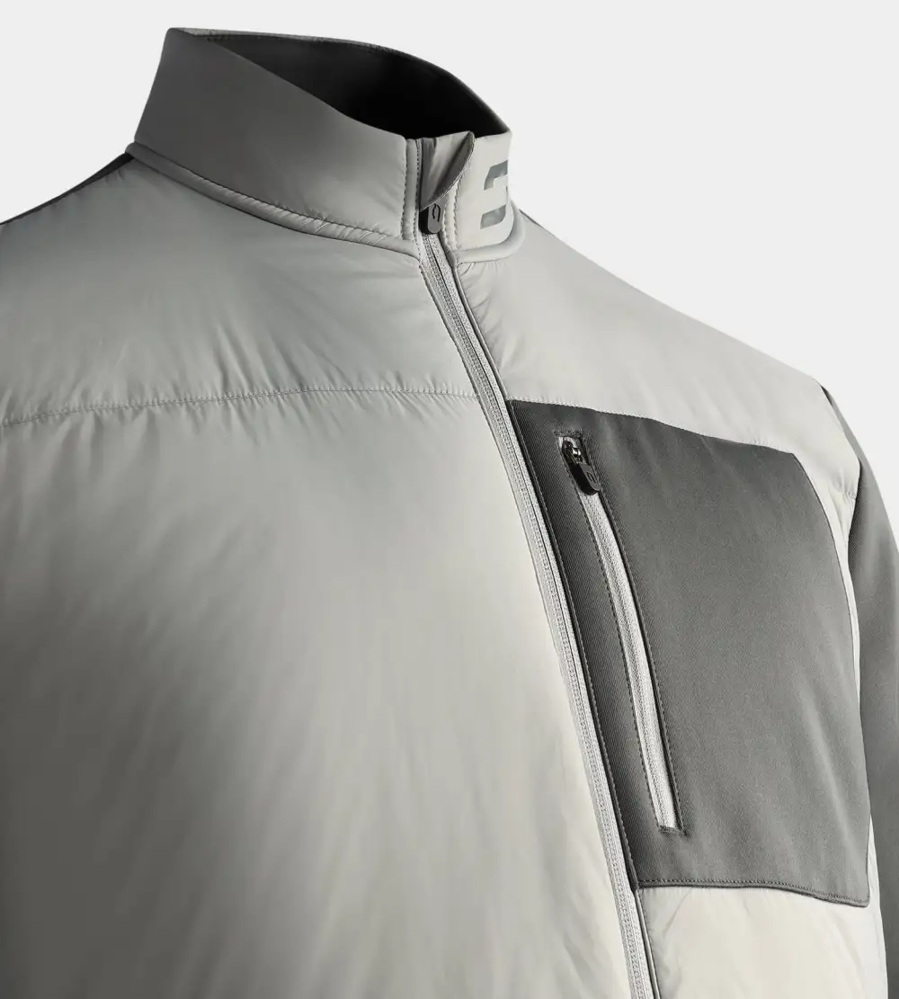 LINKS TECH JACKET - GREY - Image 4