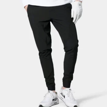 LUXE GOLF JOGGERS - BLACK
