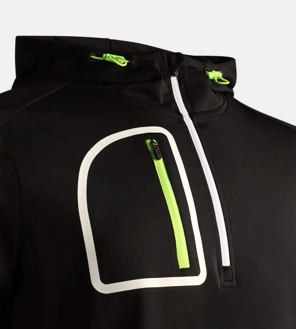 NAUTICAL HOODIE - BLACK - Image 7