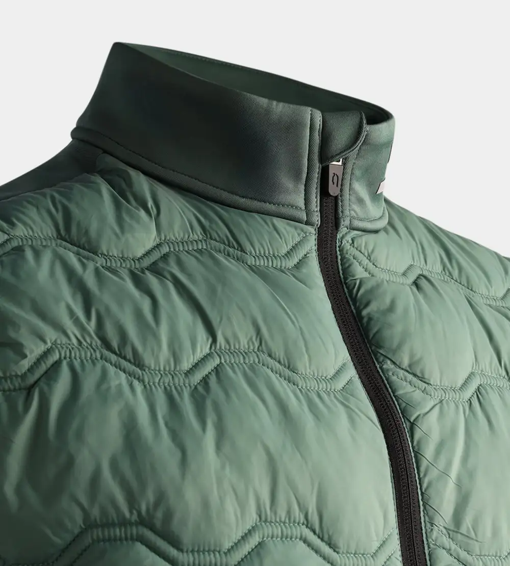 EZRA GILET - SAGE - Image 3