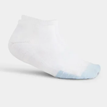 LADIES TOUR ANKLE SOCKS - WHITE/BLUE