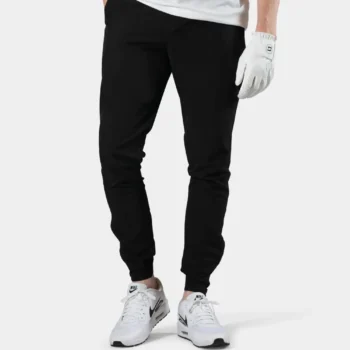 MEN'S GOLF JOGGERS - BLACK
