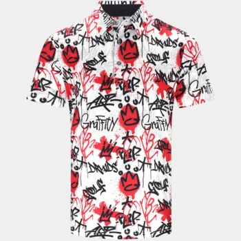 GRAFFITI POLO - WHITE