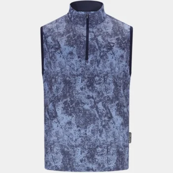 MARBLE SLEEVELESS - BLUE